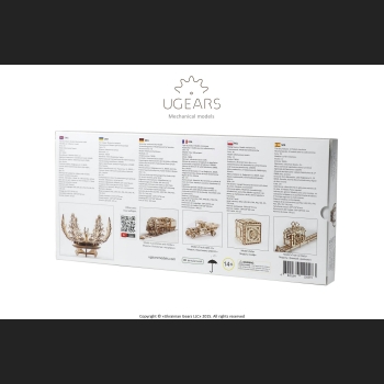 Pozytywka - kwiat - UGEARS